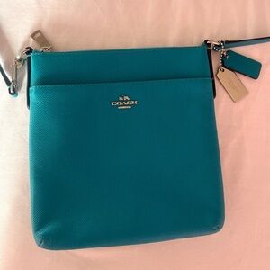 Coach Vibrant Blue Crossbody Bag